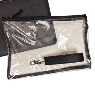 Accessory Pouch - Clear/Black