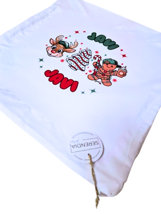 Kussensloop Kerst 40x40 - Gepersonaliseerd met Naam