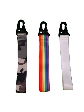 Sleutelhanger met karabijnhaak - Gepersonaliseerd