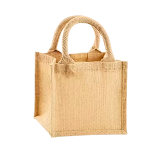 Jute Mini Bag - Personalised for Birthday Teenager