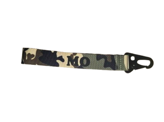 Sleutelhanger met karabijnhaak - Gepersonaliseerd