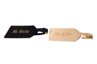 Passport Cover & Travel Tag (Set of 2) - Personalised with Name